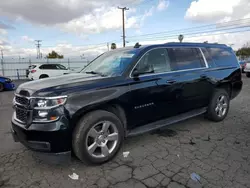 Chevrolet salvage cars for sale: 2017 Chevrolet Suburban C1500 LT