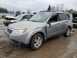 Salvage cars for sale from Copart Bowmanville, ON: 2010 Subaru Forester 2.5X Premium