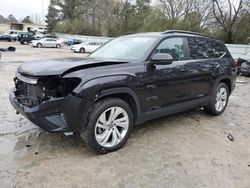 Salvage cars for sale at Knightdale, NC auction: 2021 Volkswagen Atlas SE