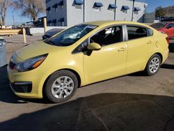 Vehiculos salvage en venta de Copart Albuquerque, NM: 2016 KIA Rio LX