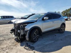 Salvage cars for sale at Houston, TX auction: 2017 Nissan Rogue Sport S