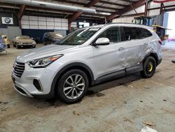 Salvage cars for sale at East Granby, CT auction: 2019 Hyundai Santa FE XL SE