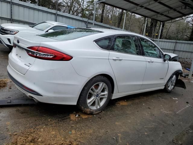 2018 Ford Fusion SE Hybrid