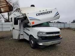 Gulf Stream Conquest salvage cars for sale: 2019 Gulf Stream 2019 Chevrolet Express G3500