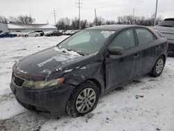 Salvage cars for sale from Copart Columbus, OH: 2012 KIA Forte EX