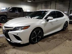 Salvage cars for sale at Franklin, WI auction: 2018 Toyota Camry XSE