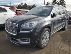 GMC Acadia DEN salvage cars for sale: 2014 GMC Acadia Denali