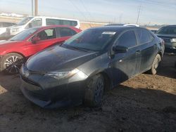 Salvage cars for sale from Copart Albuquerque, NM: 2018 Toyota Corolla L