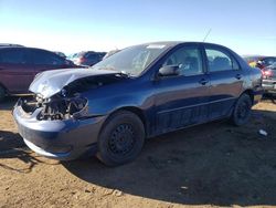 Toyota Corolla salvage cars for sale: 2005 Toyota Corolla CE