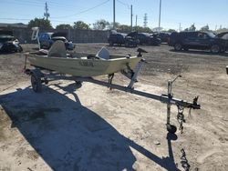 Salvage boats for sale at Homestead, FL auction: 2014 Tracker Boat