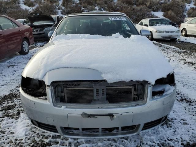 2003 Audi A4 3.0 Cabriolet