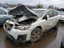 Salvage cars for sale at Woodburn, OR auction: 2019 Subaru Crosstrek Premium