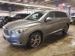 Salvage cars for sale from Copart Wheeling, IL: 2015 Infiniti QX60