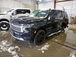 Vehiculos salvage en venta de Copart Mcfarland, WI: 2021 Chevrolet Tahoe K1500 High Country