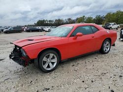 Salvage cars for sale at Houston, TX auction: 2016 Dodge Challenger SXT