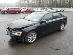 Salvage cars for sale from Copart Glassboro, NJ: 2014 Volkswagen Jetta SE