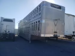 Salvage trucks for sale at Anthony, TX auction: 2018 Wilson Trailer
