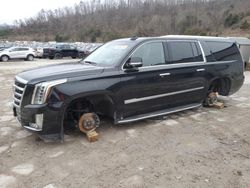 Cadillac Escalade salvage cars for sale: 2018 Cadillac Escalade ESV Luxury