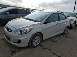 Salvage cars for sale from Copart Albuquerque, NM: 2016 Hyundai Accent SE