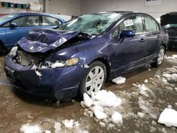 Honda salvage cars for sale: 2009 Honda Civic LX