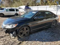 Honda Accord Sport salvage cars for sale: 2016 Honda Accord Sport