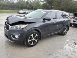 KIA Vehiculos salvage en venta: 2016 KIA Sorento EX