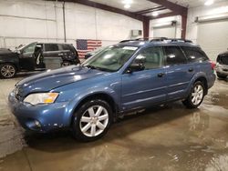 Salvage cars for sale from Copart Avon, MN: 2007 Subaru Legacy Outback 2.5I