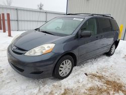Salvage cars for sale at Milwaukee, WI auction: 2007 Toyota Sienna CE
