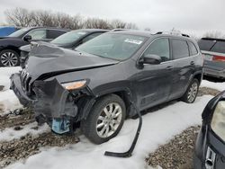 Salvage cars for sale from Copart Des Moines, IA: 2015 Jeep Cherokee Limited