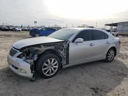 Salvage cars for sale from Copart Corpus Christi, TX: 2007 Lexus LS 460