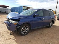 Nissan Pathfinder salvage cars for sale: 2017 Nissan Pathfinder S