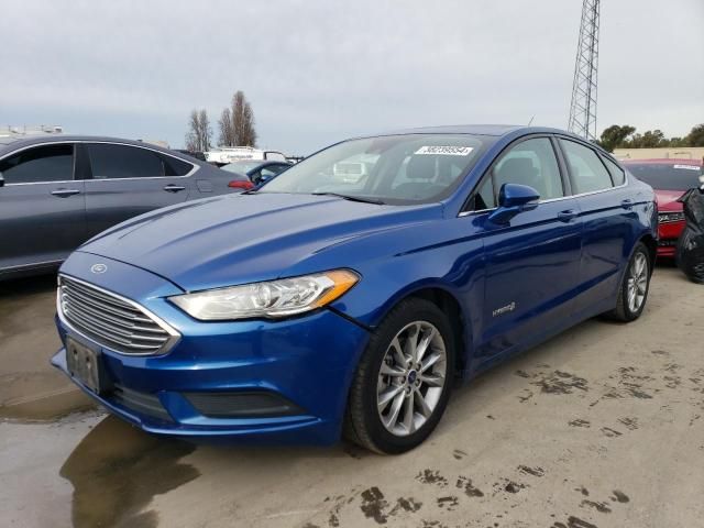 2017 Ford Fusion SE Hybrid