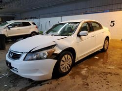 Honda Accord LX salvage cars for sale: 2009 Honda Accord LX