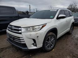 Salvage cars for sale from Copart Hillsborough, NJ: 2018 Toyota Highlander SE