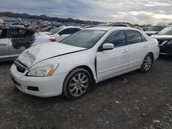 Salvage cars for sale at Madisonville, TN auction: 2007 Honda Accord EX