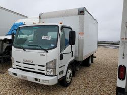 Salvage trucks for sale at Temple, TX auction: 2012 Isuzu NQR