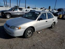 Toyota Corolla VE salvage cars for sale: 1999 Toyota Corolla VE