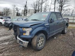 Ford salvage cars for sale: 2017 Ford F150 Supercrew