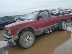 Chevrolet S10 salvage cars for sale: 1991 Chevrolet S Truck S10