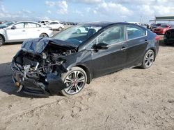 Salvage cars for sale at Houston, TX auction: 2015 KIA Forte EX