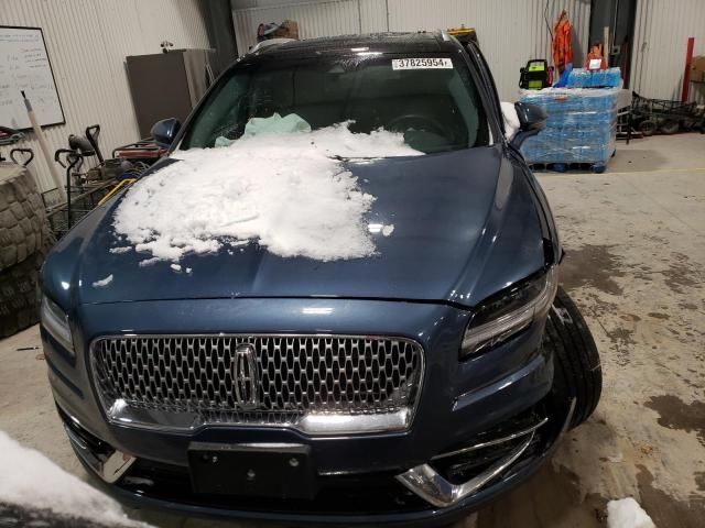 2019 Lincoln Nautilus Reserve