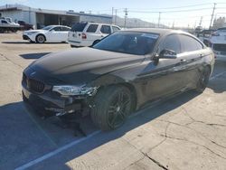 Salvage cars for sale from Copart Sun Valley, CA: 2017 BMW 430I Gran Coupe