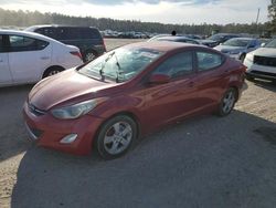 Salvage cars for sale at Harleyville, SC auction: 2012 Hyundai Elantra GLS