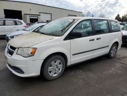 Dodge salvage cars for sale: 2013 Dodge Grand Caravan SE