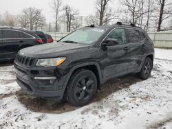 Salvage cars for sale from Copart Central Square, NY: 2018 Jeep Compass Latitude