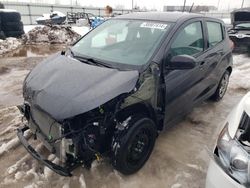 Salvage cars for sale from Copart Elgin, IL: 2021 Chevrolet Spark LS