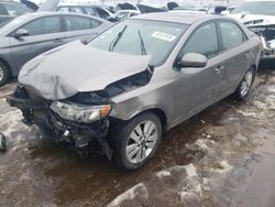 Salvage cars for sale from Copart Elgin, IL: 2013 KIA Forte EX