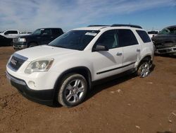 Salvage cars for sale at Amarillo, TX auction: 2009 GMC Acadia SLE