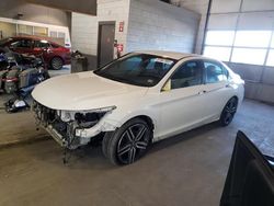 Salvage cars for sale at Sandston, VA auction: 2017 Honda Accord Sport
