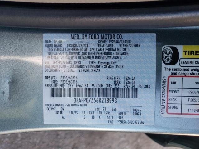 2006 Ford Fusion SE